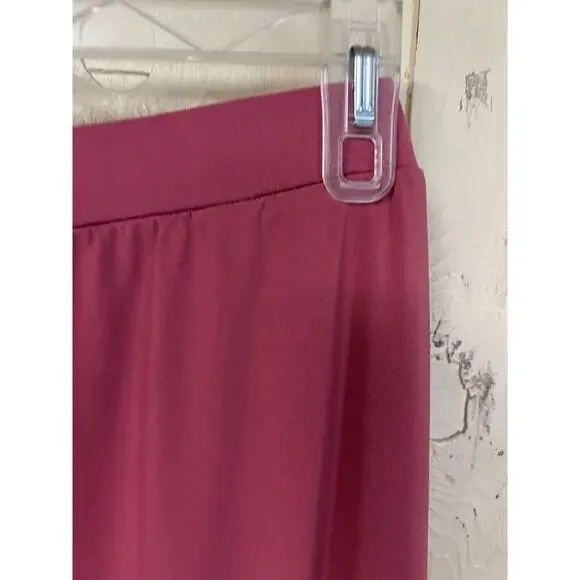 Lisa Rinna Pants Womens X-Large Wide Leg Maxi Cargo Pull-On Relaxed  Pink XL QVC - Picture 9 of 12